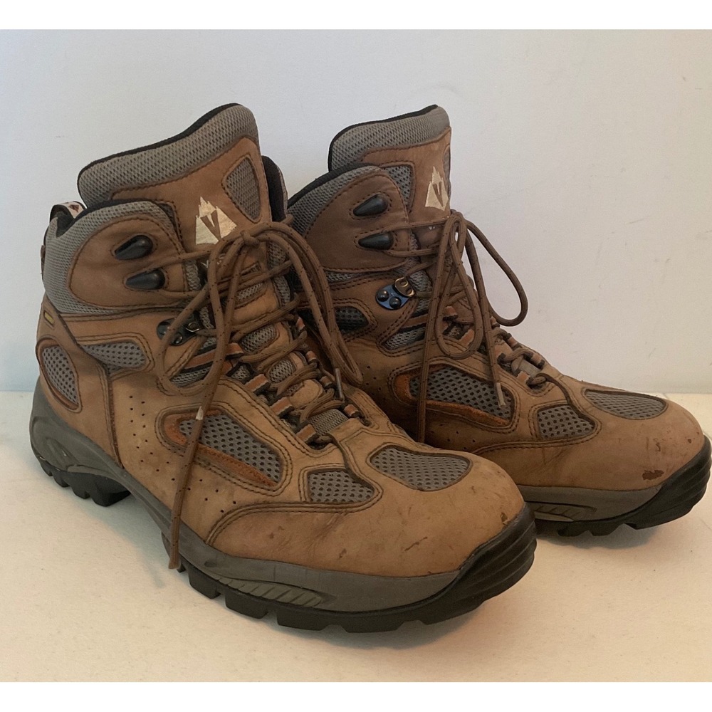 Vasque Gore-Tex Hiking Boots Mens 13M Brown Leather Vibram Sole 7466 M